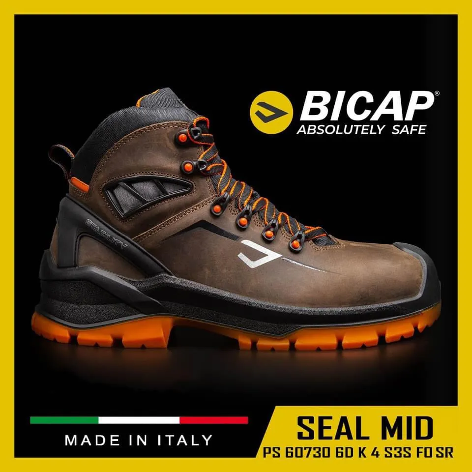 حذاء العمل سيفتي بايكاب | SEAL-MID