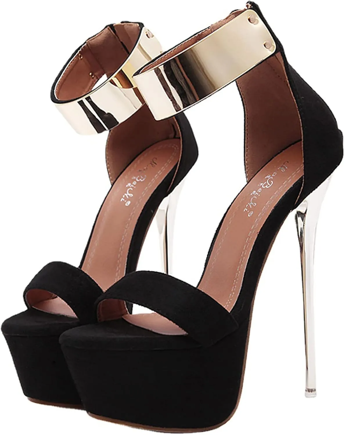16CM/6.30IN Women Sexy Show Shoes Pole Dance Shoes Stripper High Heels Sandals Party Club Platform High-Heeled Shoes Wedding High Heels
