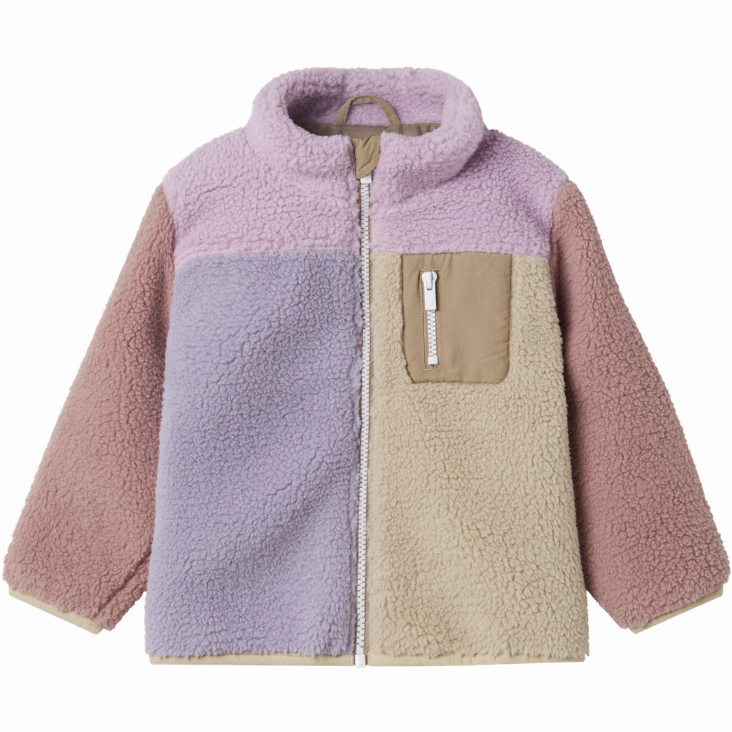 Insulated Lining Name It Orchid Bouquet Nmfmonica Teddy Jacket Block