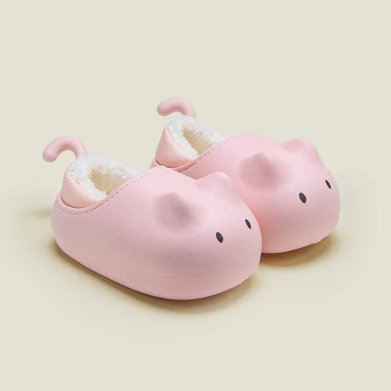 3D Cat Kids Slippers