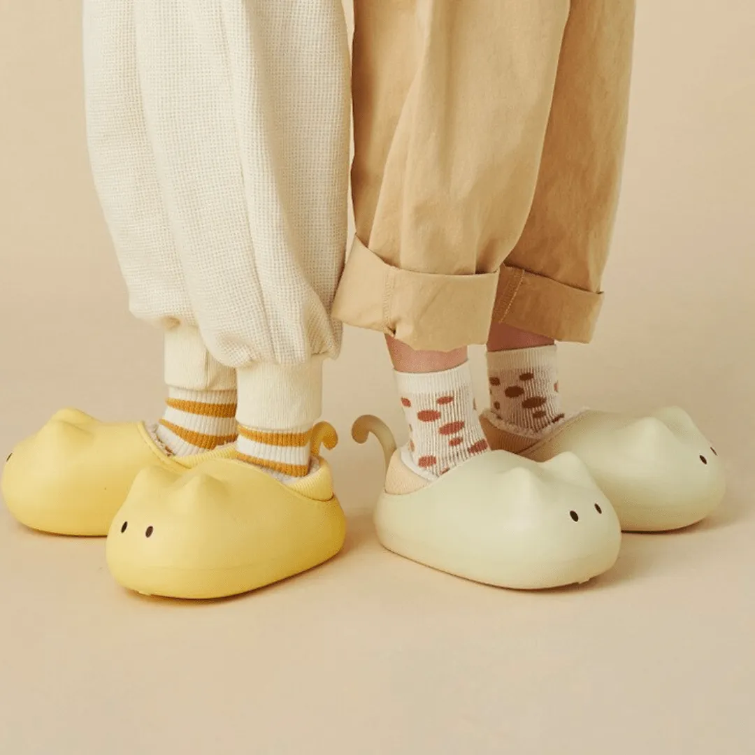 3D Cat Kids Slippers