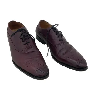 3dm Lifestyle Men's Brown Leather Brogue Dress Shoes, U.S. Size 11 U.K. 9