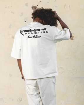 404 Function Oversized T-Shirt Off White Soft Wear