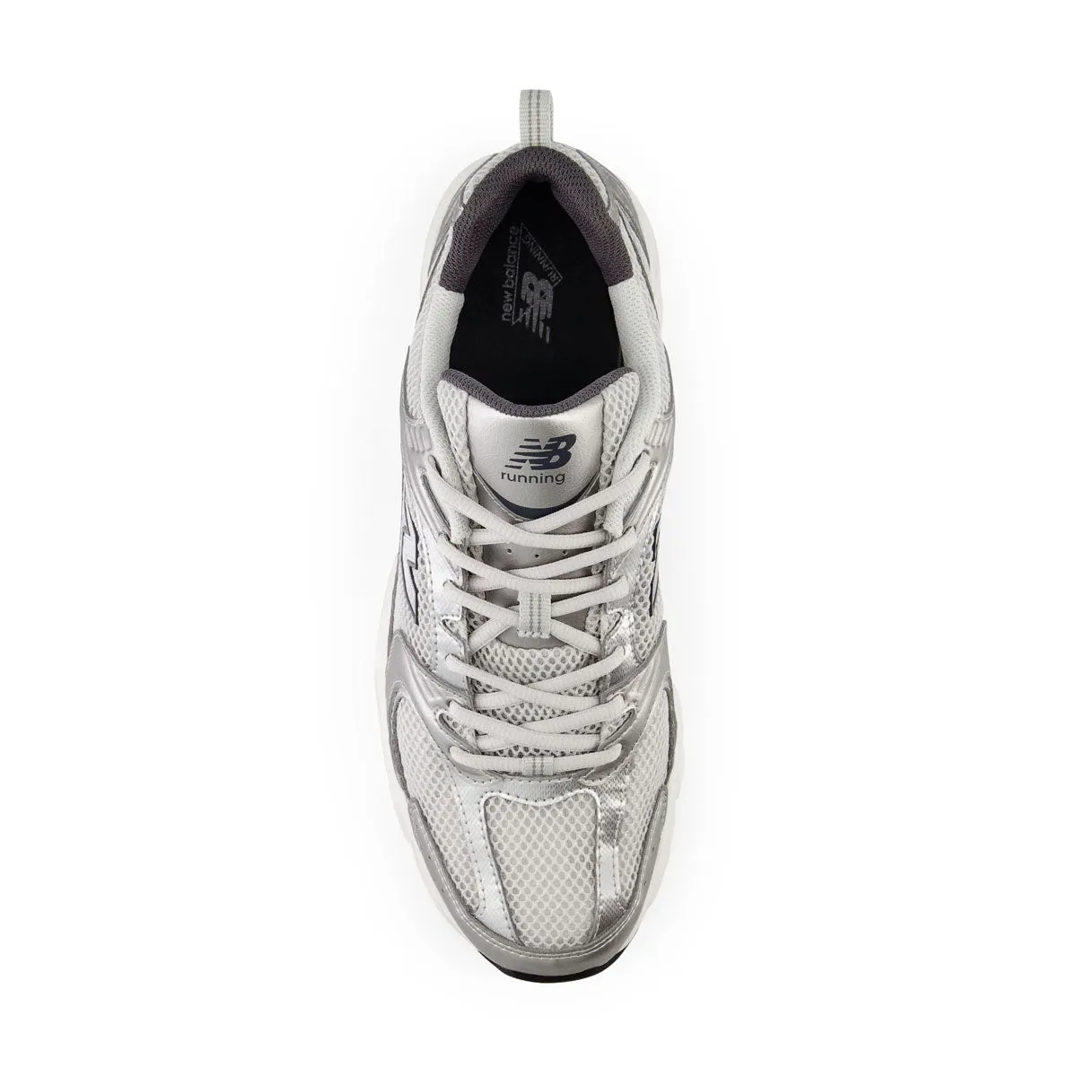 530 'Grey Matter Silver Metallic' Comfort Tongue long lasting durability