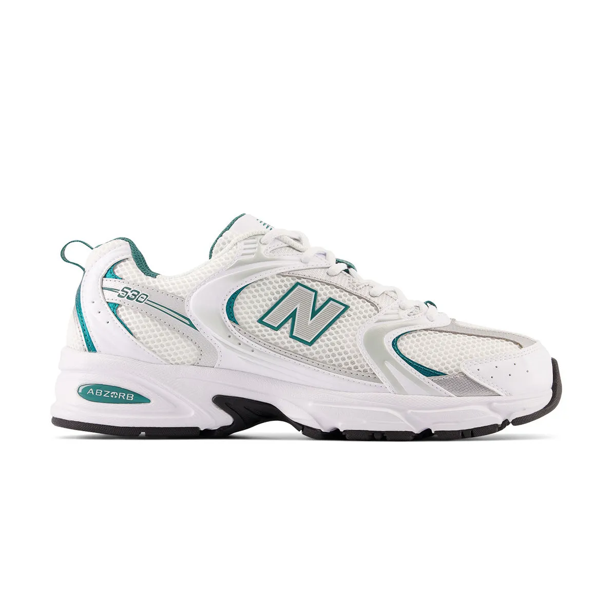 530 'White Silver Green' TPU Stability Cage Flex groove