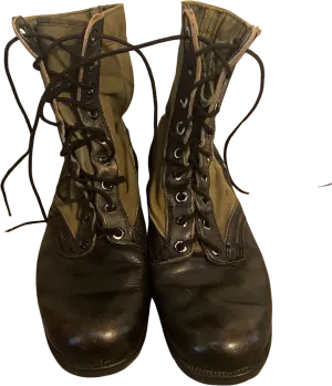 60s 60’s Army Issued Icombat Tropical Boots. By Vintage