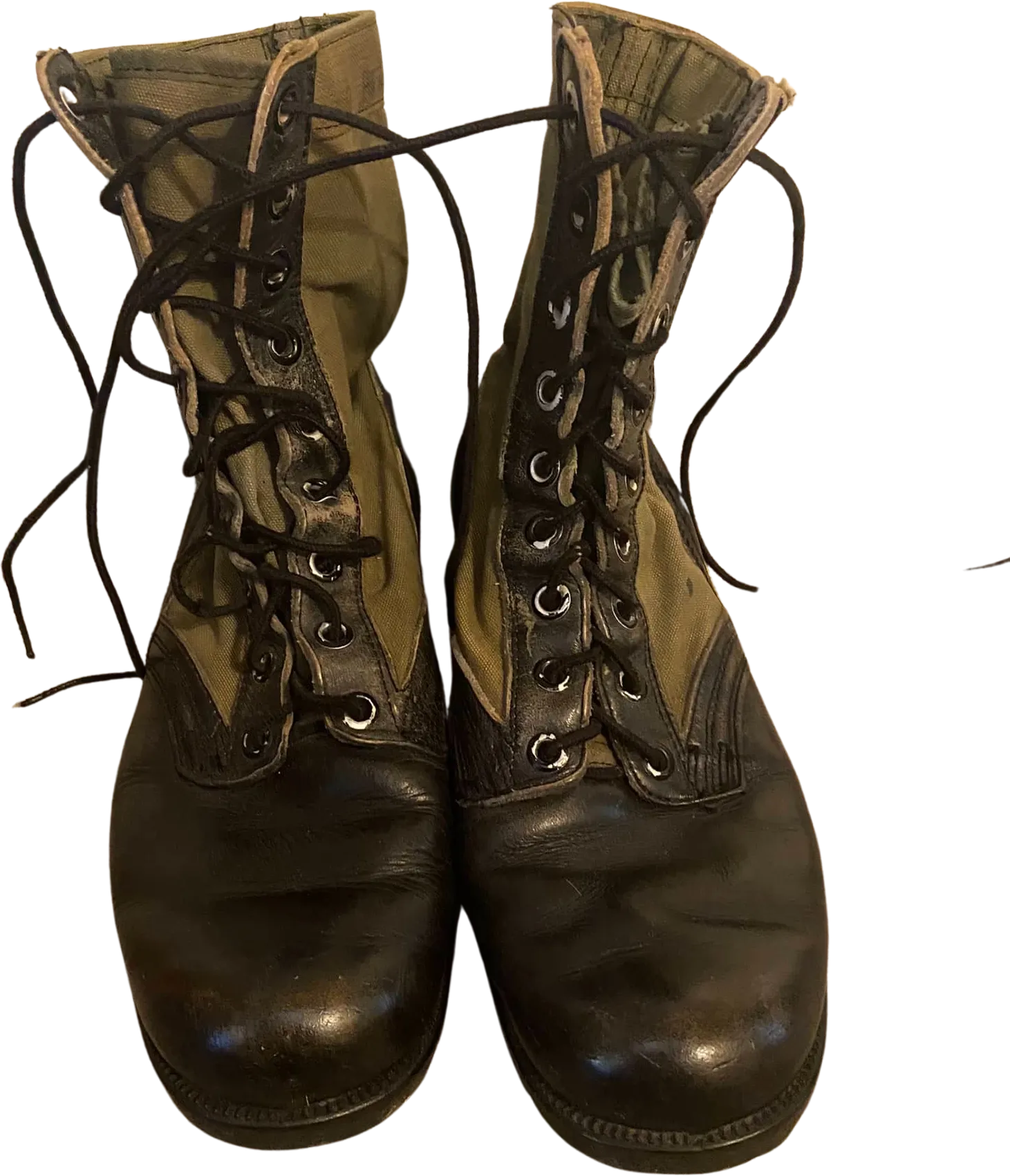 60s 60’s Army Issued Icombat Tropical Boots. By Vintage