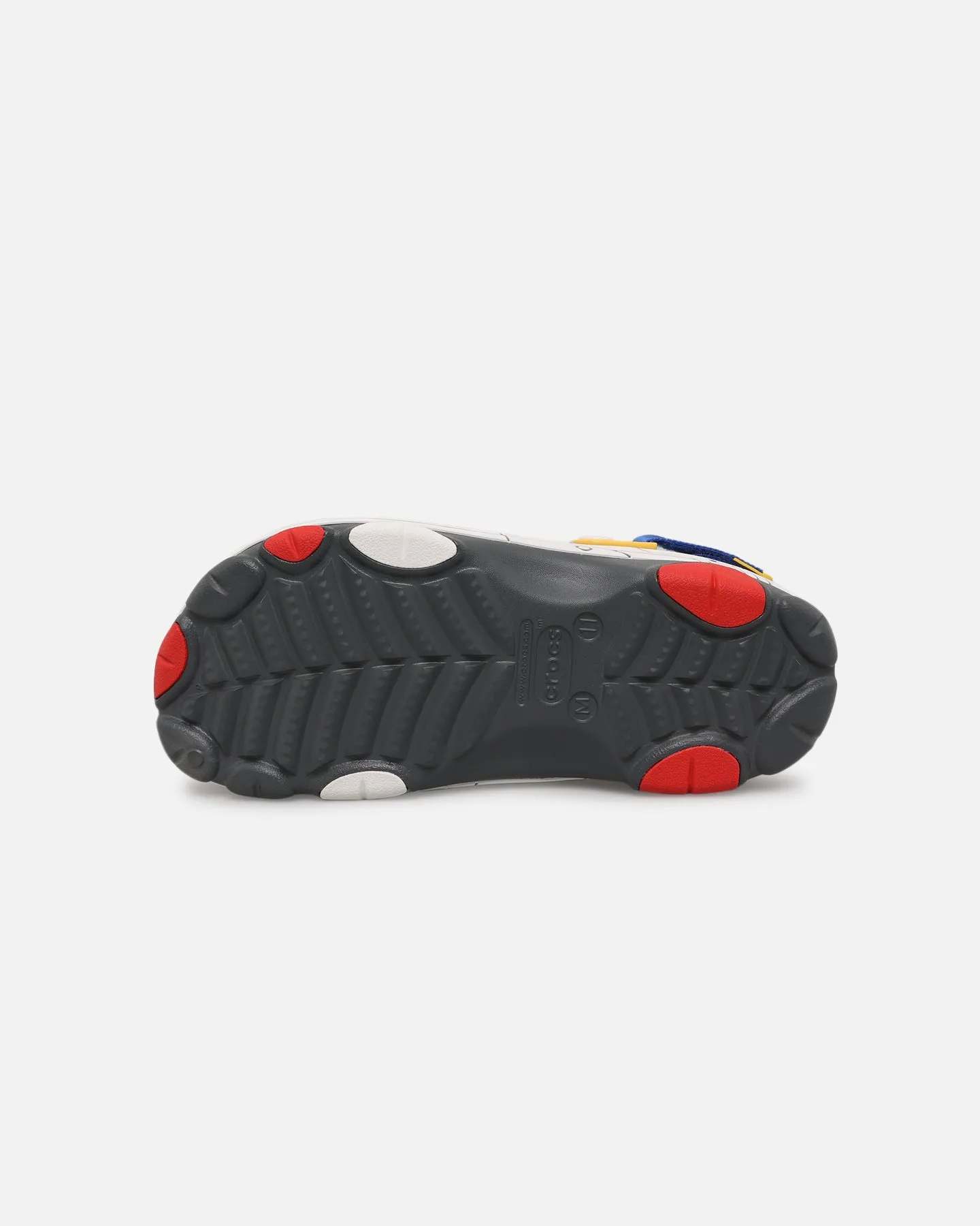 Crocs Gundam X Crocs All Terrain Clog Grey Molded Midsole Leather Upper