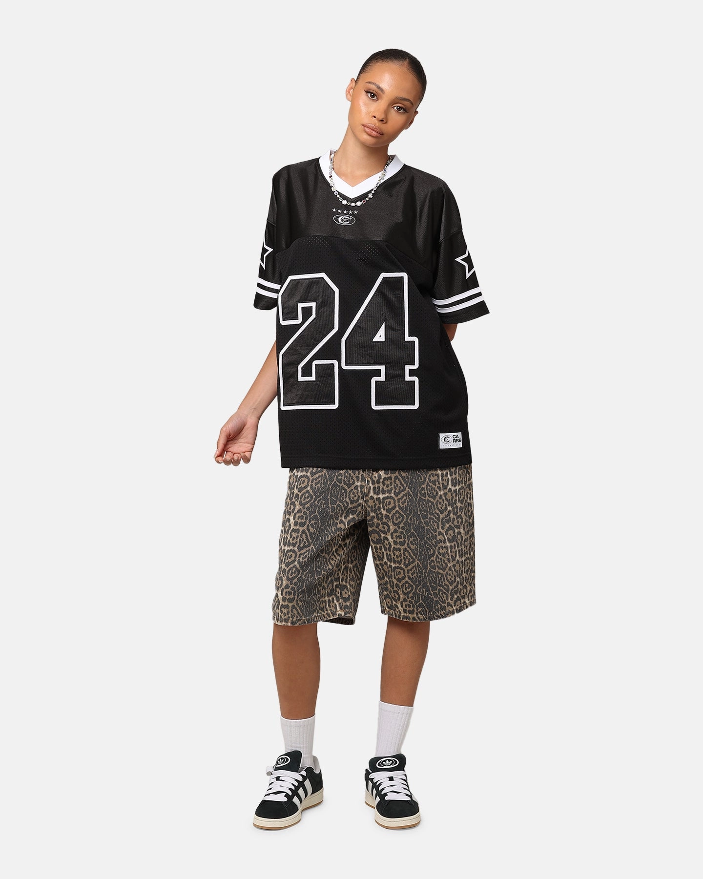 Comfy Vibes Flattering Fit XXIII Leopard Jorts Leopard