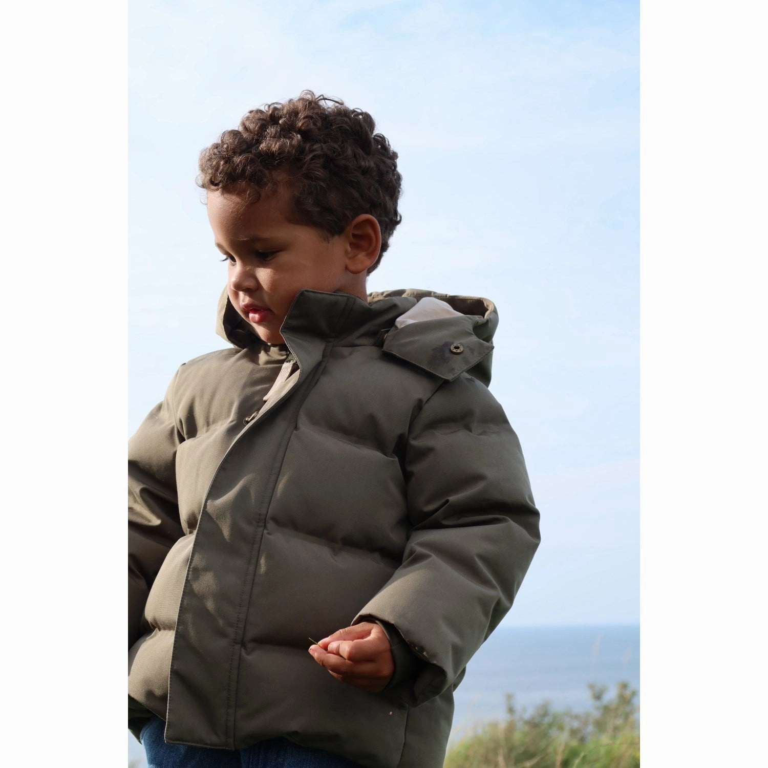 Konges Sl?jd Kalamata Magnum Down Jacket Solid Grs Casual City ShrinkResistantFabric