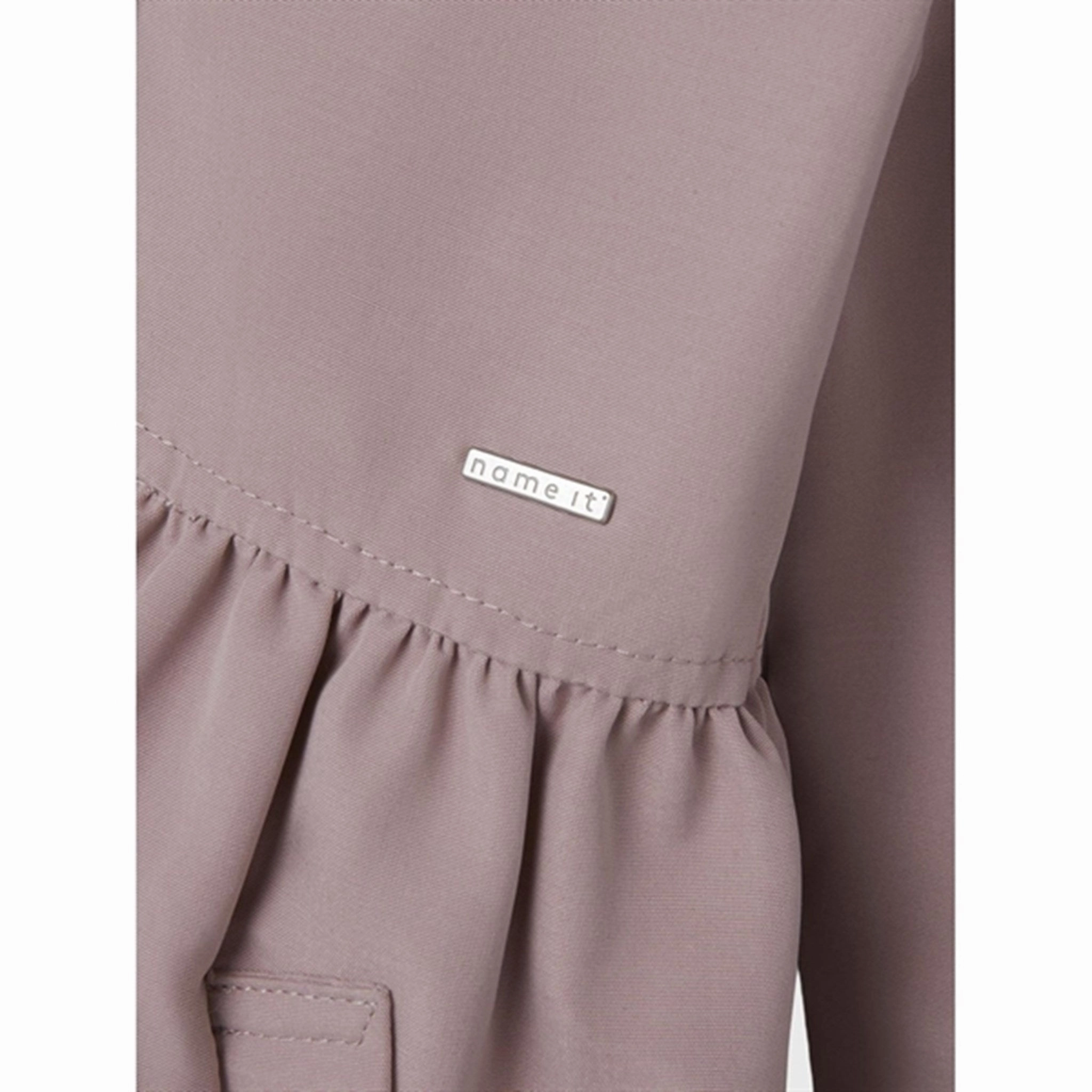Nylon Shell Construction Dynamic Compression Fit Name it Deauville Mauve Madelin Trenchcoat
