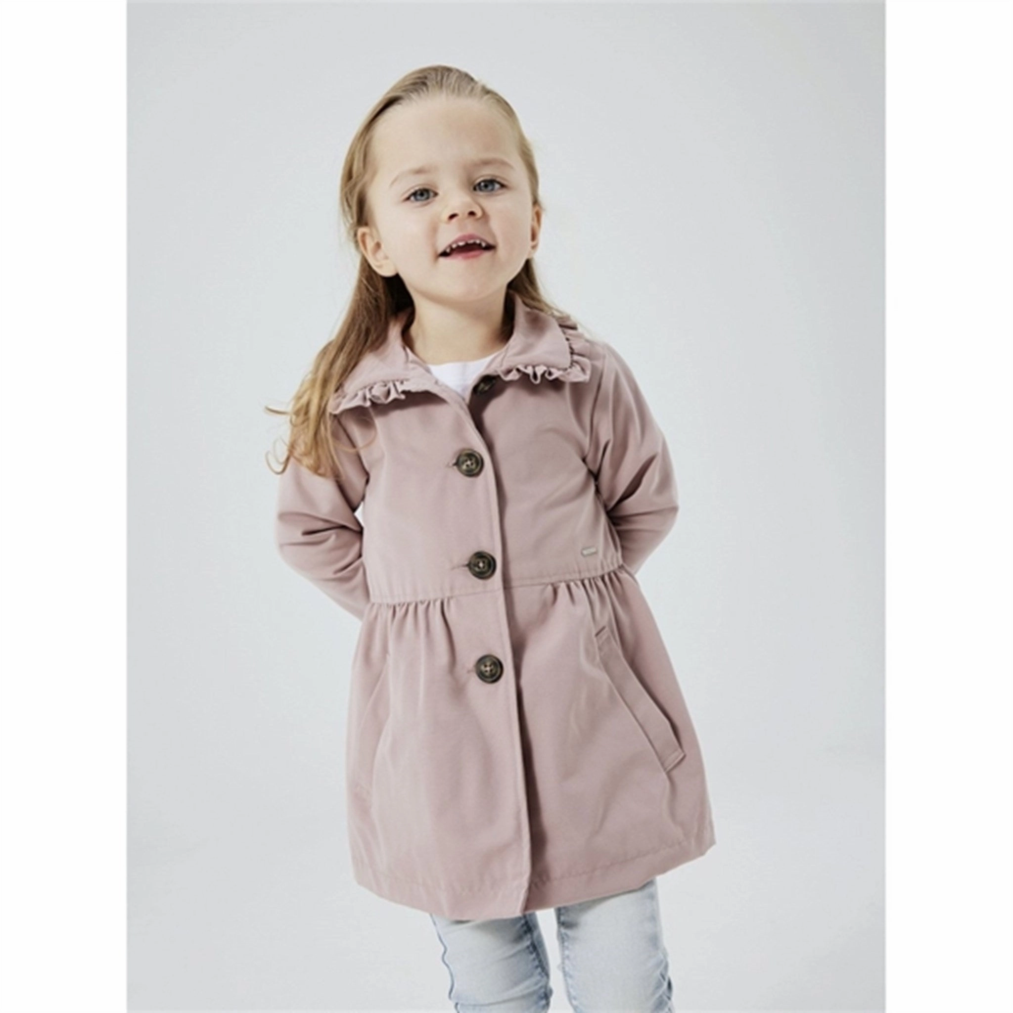 Comfort Focused Design Name it Deauville Mauve Madelin Trenchcoat