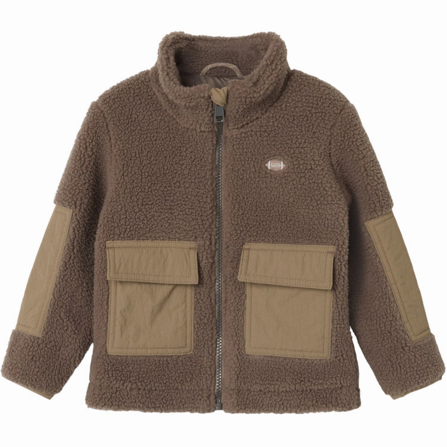 Name It Mountain Trail Monico Teddy Jacket Transitional Weather Piece
