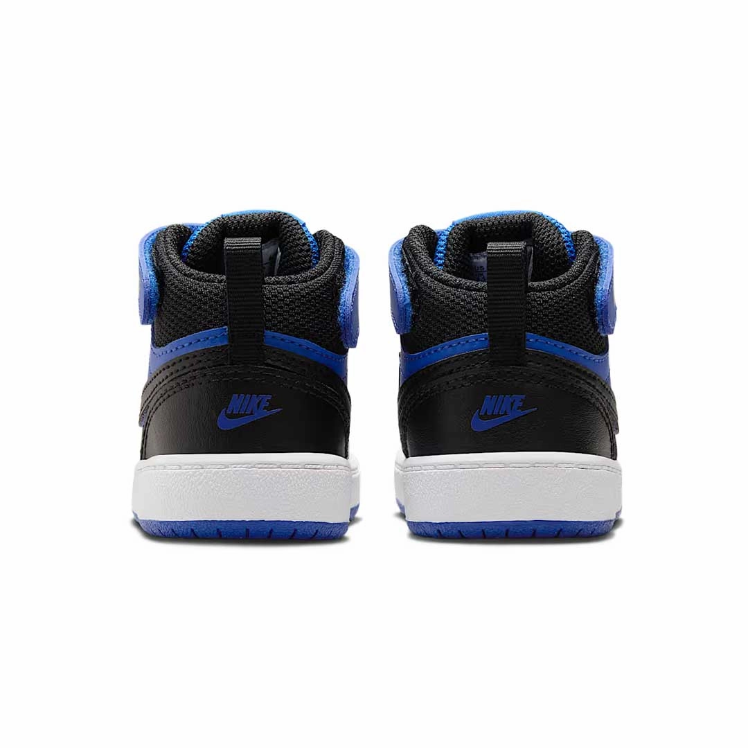 Nike - Kids' (Infant) Court Borough Mid 2 Shoes (CD7784 404) Flex groove Cushion max