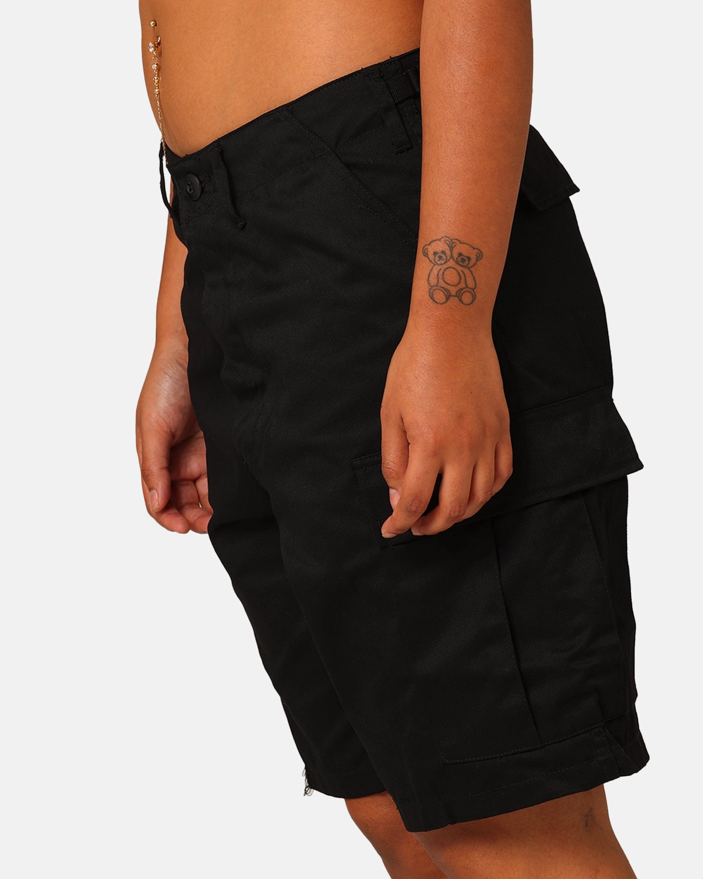 No Ride Up Design Rothco Women's Tactical BDU Shorts Black