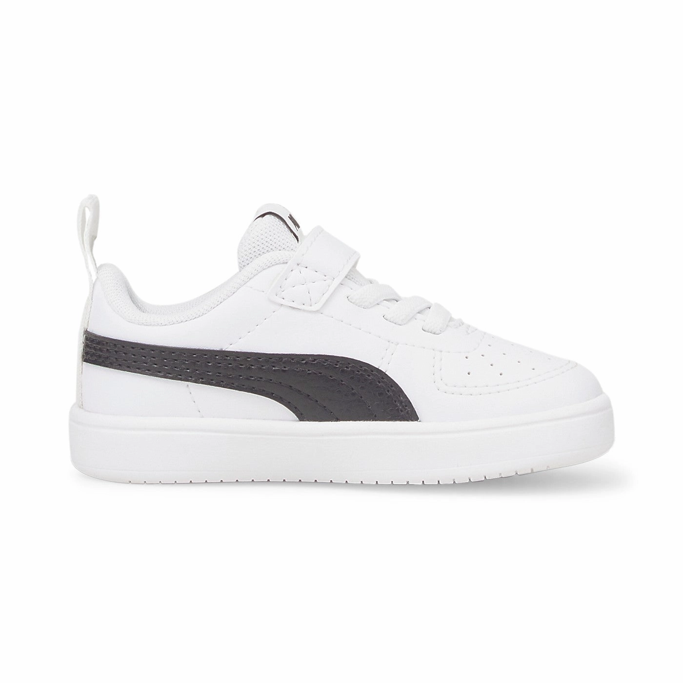 Puma scarpa Sneakers da bambino con velcro Rickie AC   Inf 384314 03 bianco-nero zipper - closure shoes Energy Lift