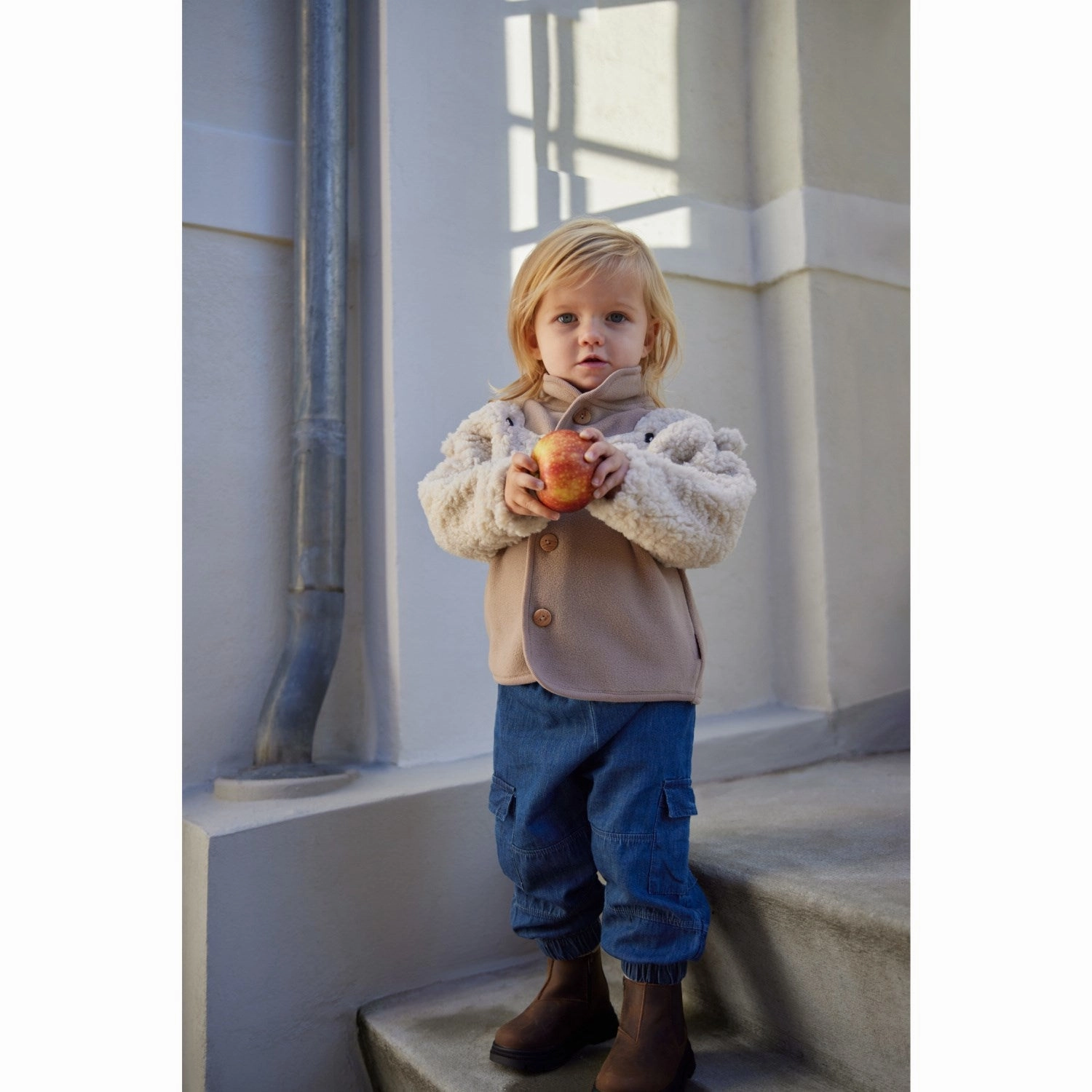 Molo Mocha Uli Fleece Jacket Simple Chill Piece
