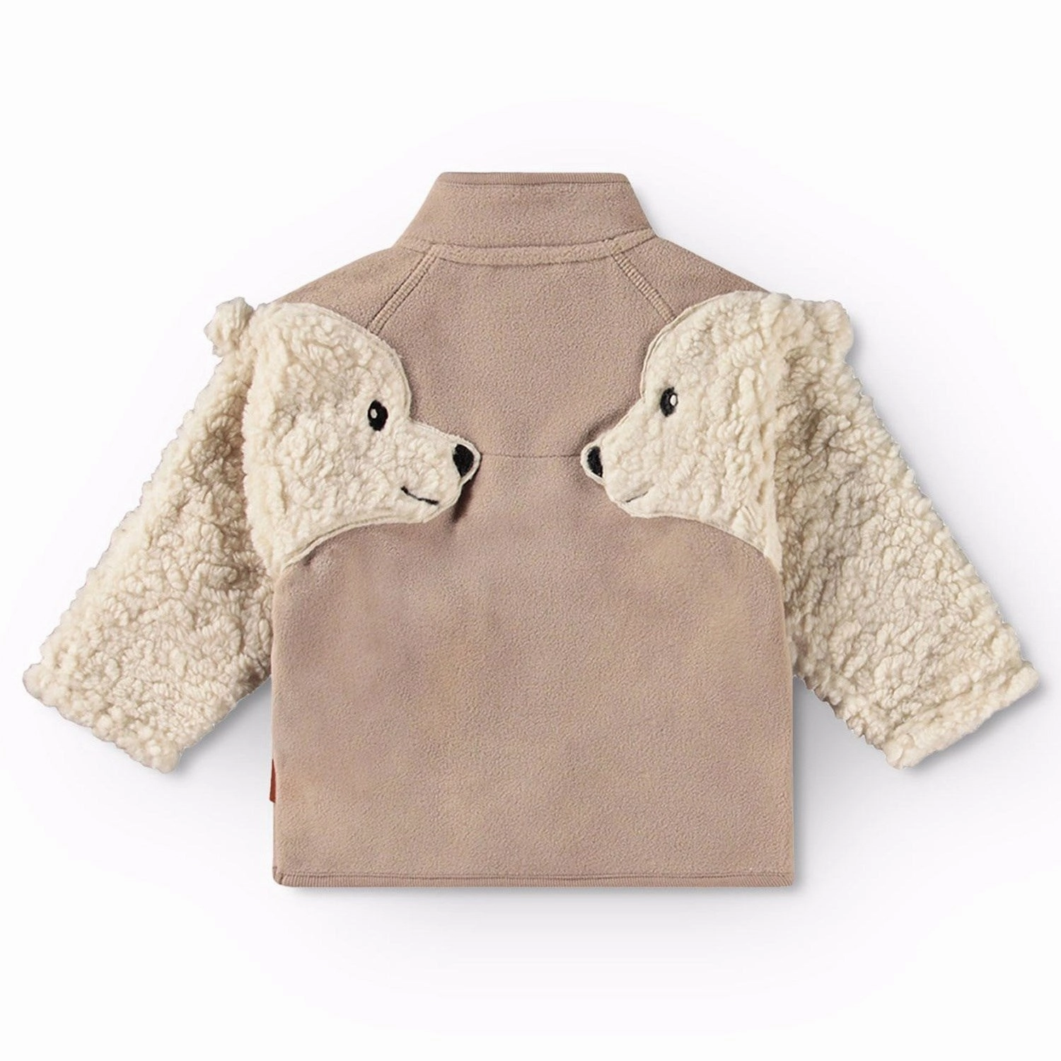 Layered Comfort Look Molo Mocha Uli Fleece Jacket