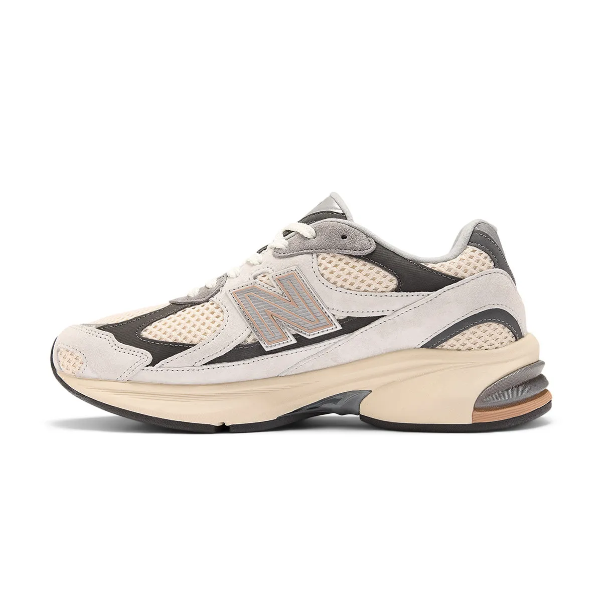 Abzorb 2010 'Cream Grey' Cushioned Control TPU Heel Stabilizer