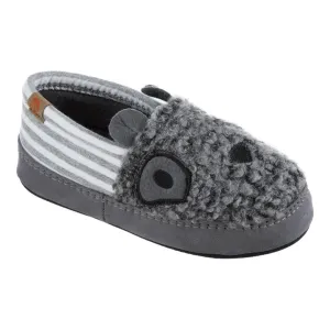 Acorn Kids' Slippers - Critter Novelty Moc, Stormy Grey, K8/9 | A20152STG8-9