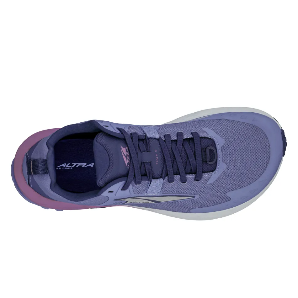 Altra Women's Timp 5 GTX Trail Running Shoes in Purple AW25 Zero Noise