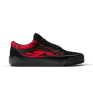 Premium LX Old Skool 'Black Red' Minimalist Footwear Relax Vibe