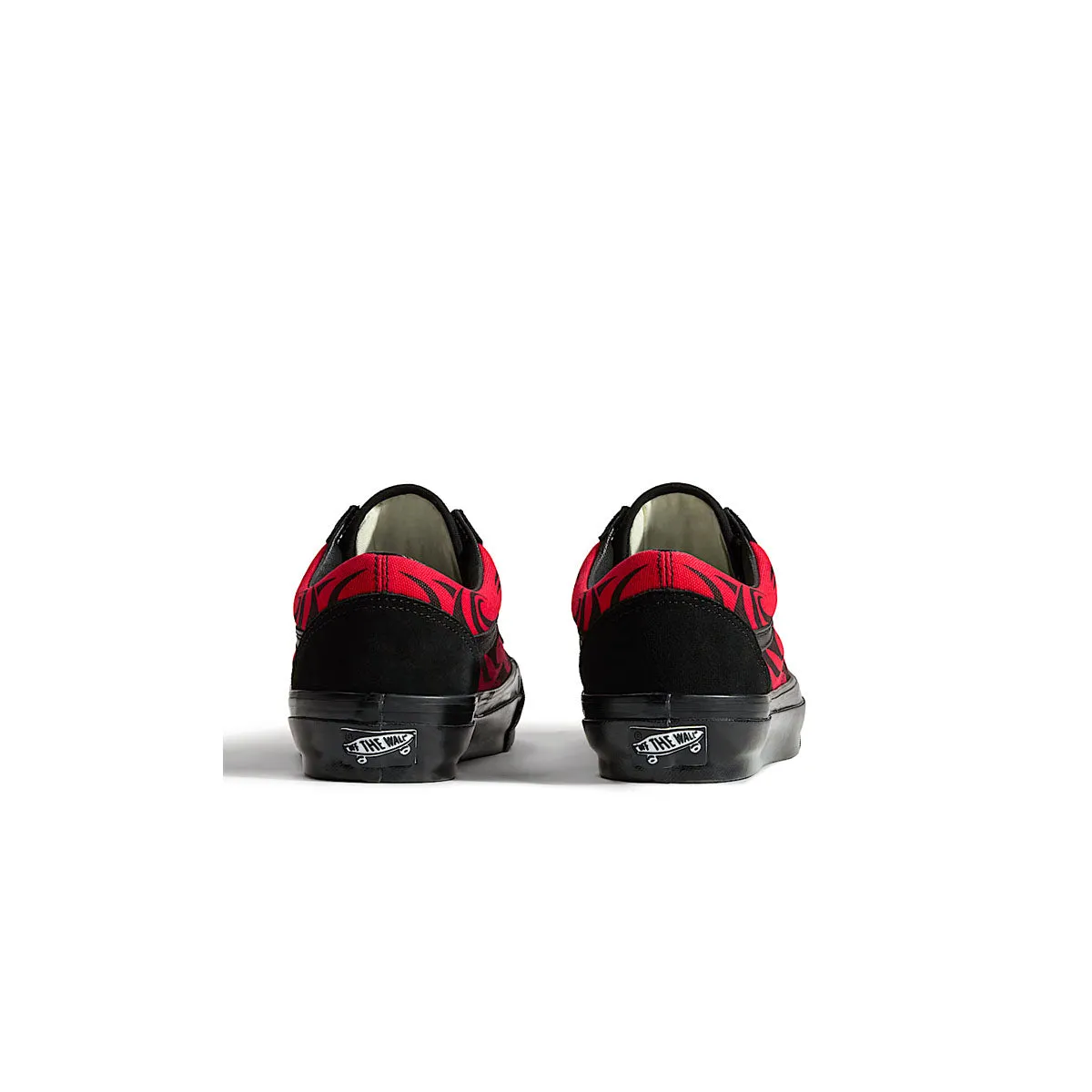 Cozy Padding walking shoes Premium LX Old Skool 'Black Red'