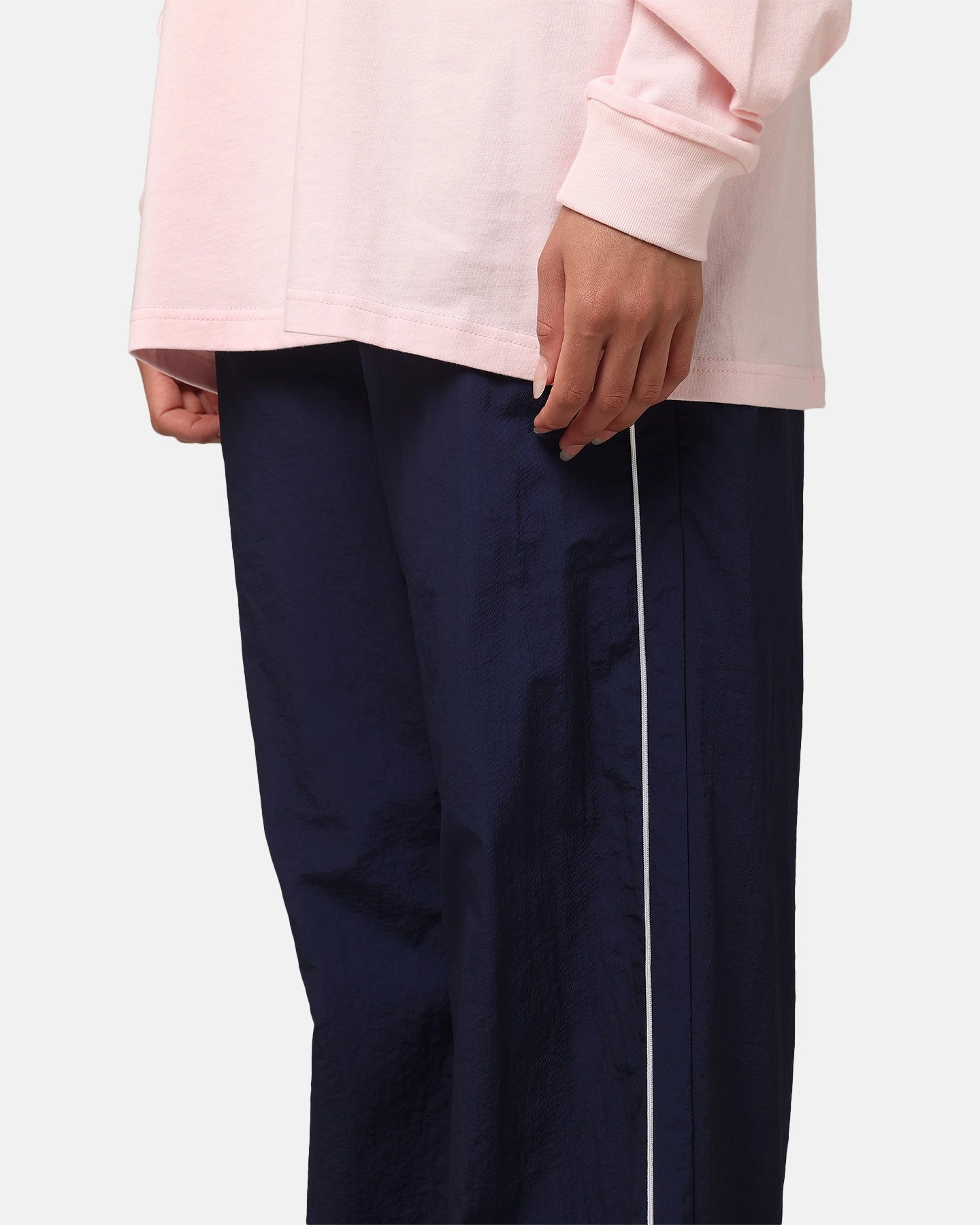 Core Essential Carre Apex Nylon Joggers Navy