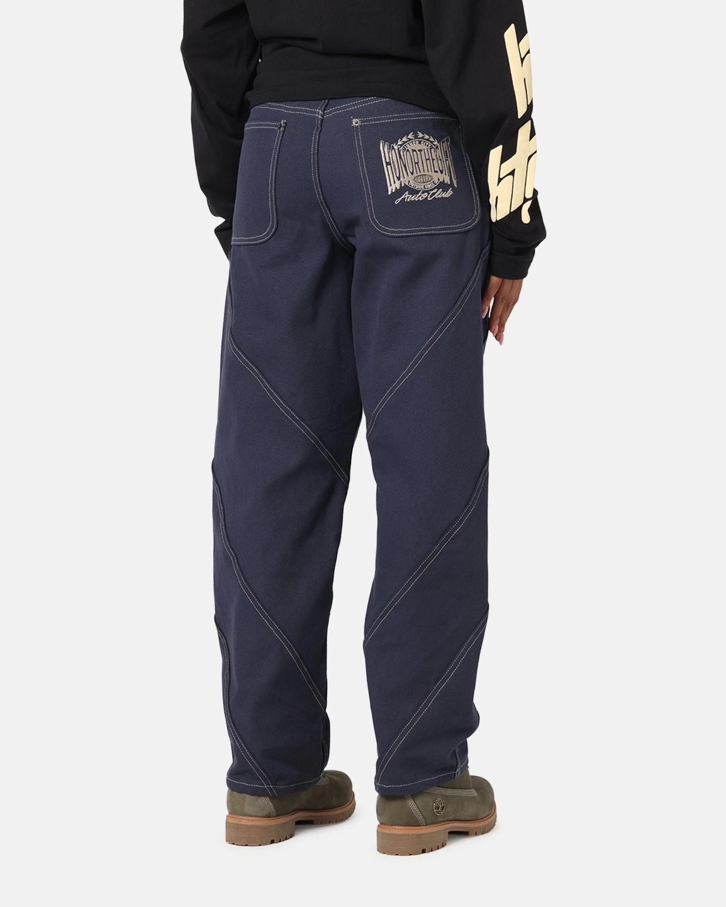 Core Cut Honor The Gift Racing Panel Pants Navy