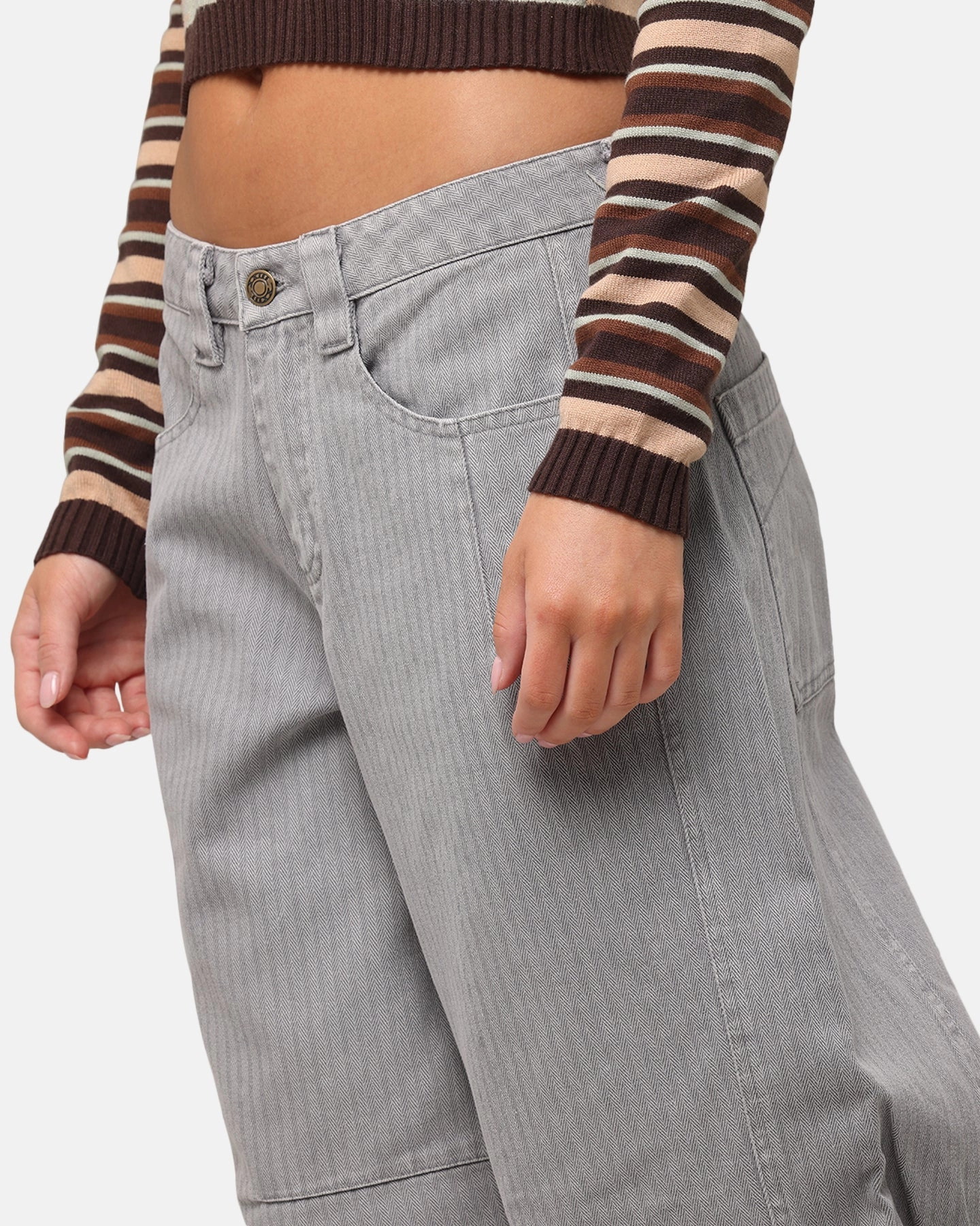 XXIII Women's Barrel Leg Pant Slate Versatile Design