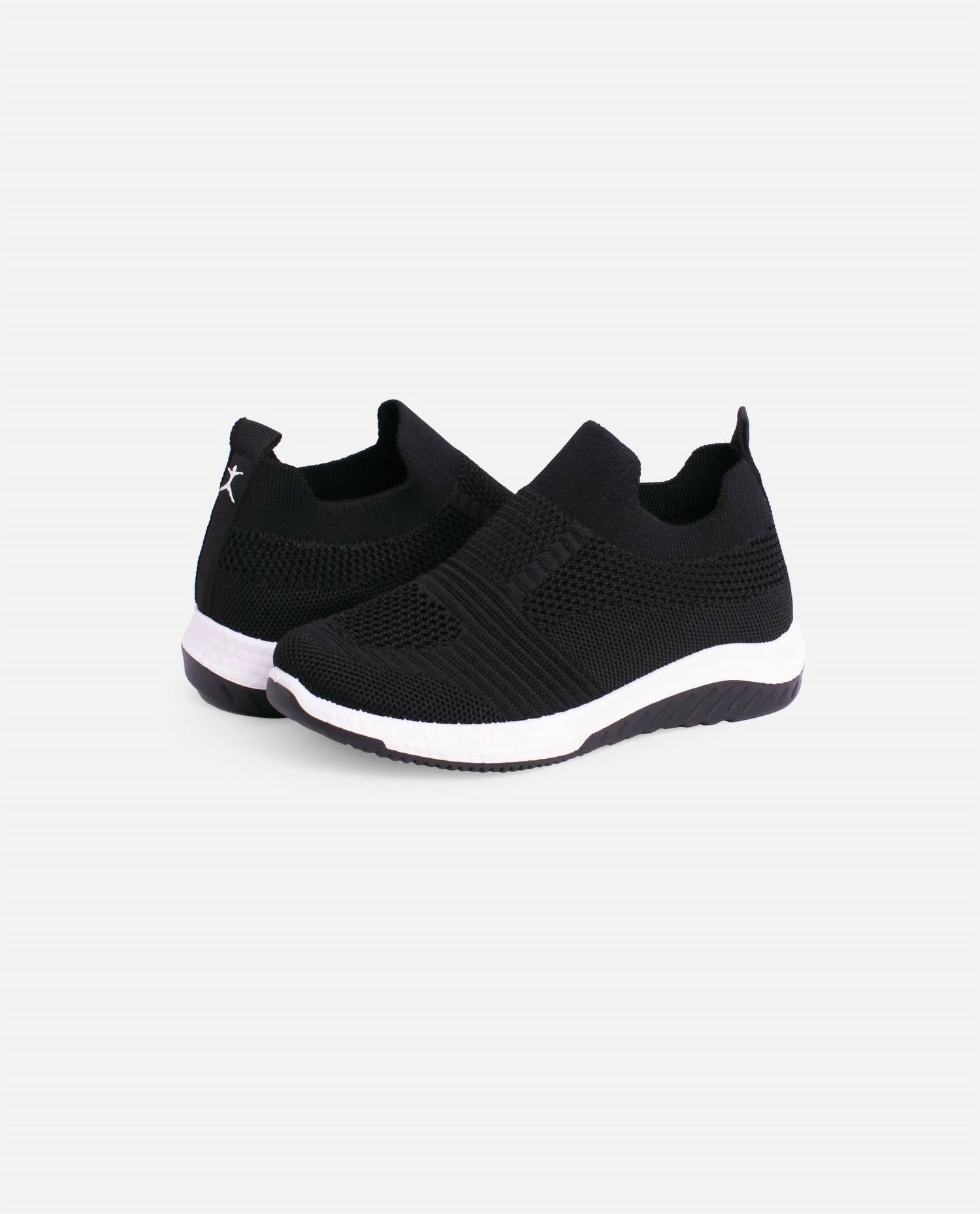 Innovation Zip   Up Girls Cheerful Slip On Sneaker In Black