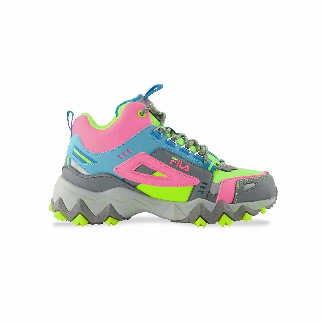 FILA - Kids' (Junior) Oakmont TR Mid Top Shoes (3JM01686 718) Foam Lining