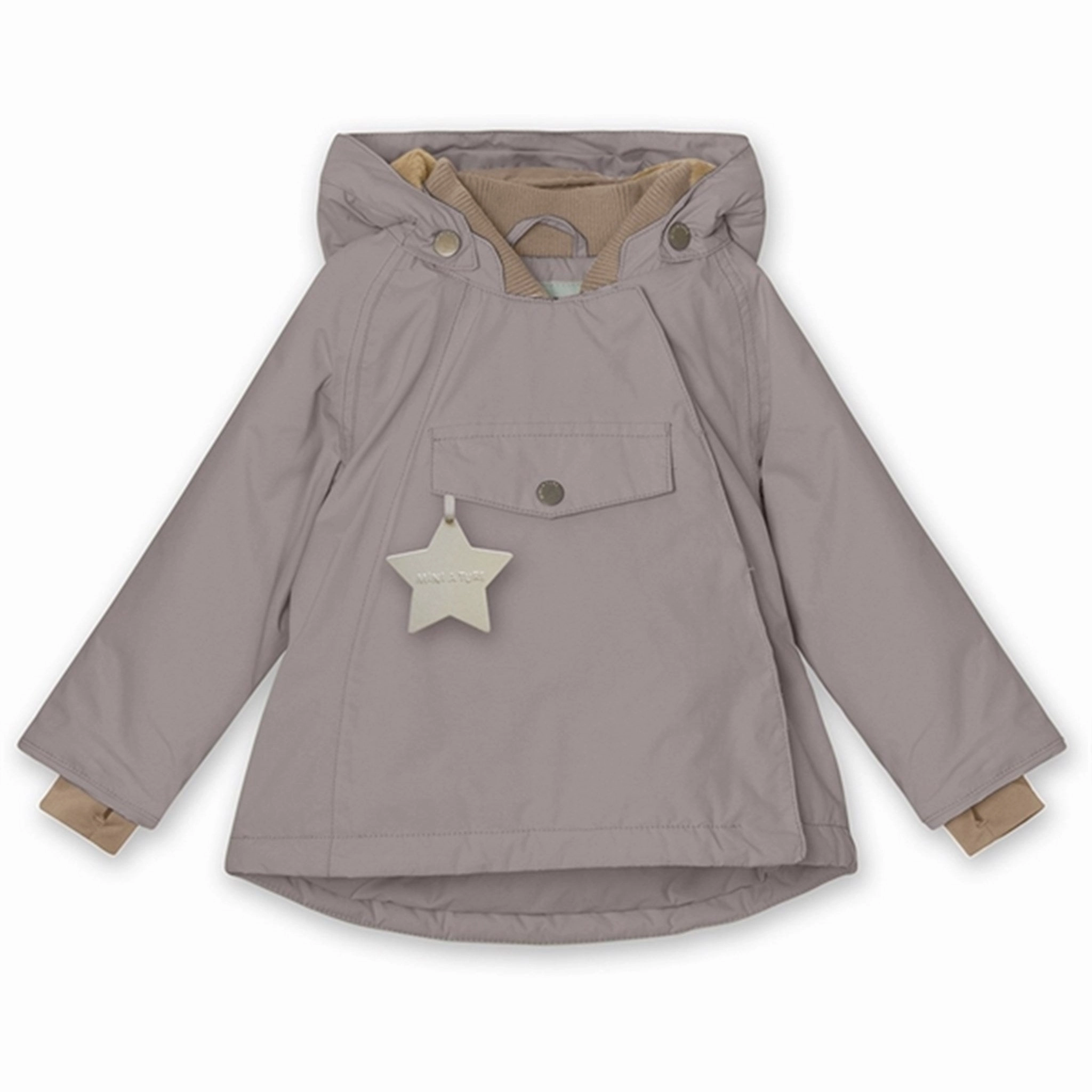 Flexible Insulation MINI A TURE Wang Fleece Winter Jacket Zinc Purple