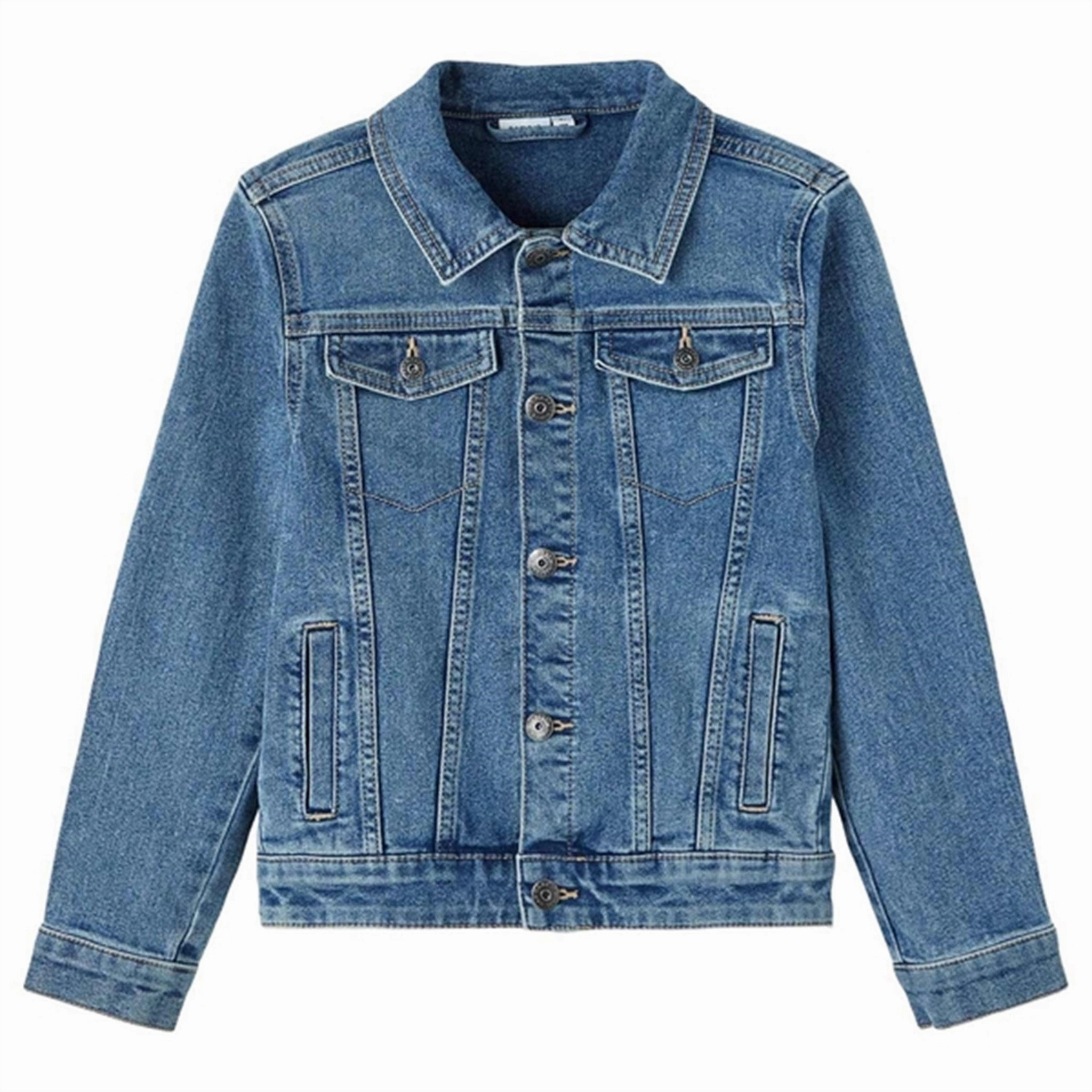 Light Reflective MultiPocketStyle Name it Medium Blue Denim Jack Denim Jacket Noos