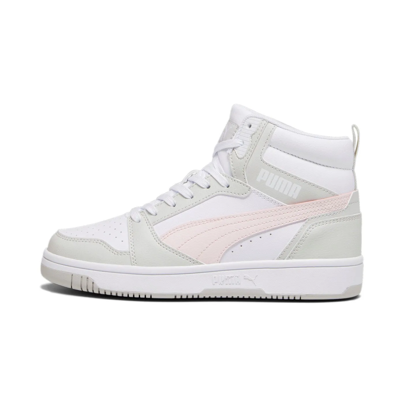 Puma Scarpa sneakers da donna Rebound v6 392326-07 bianco-rosa-grigio Motion Guidance