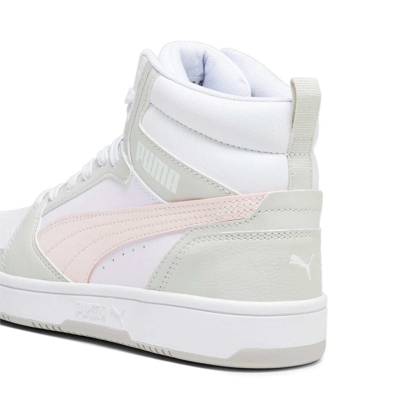 shoe protection running for a way to stay focused Puma Scarpa sneakers da donna Rebound v6 392326-07 bianco-rosa-grigio