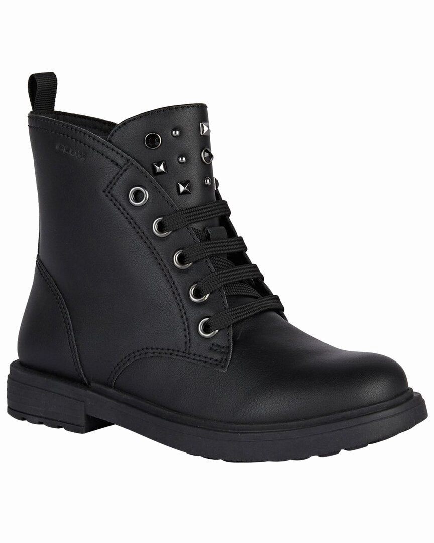 Geox Eclair Leather Bootie Bounce Back Midsole