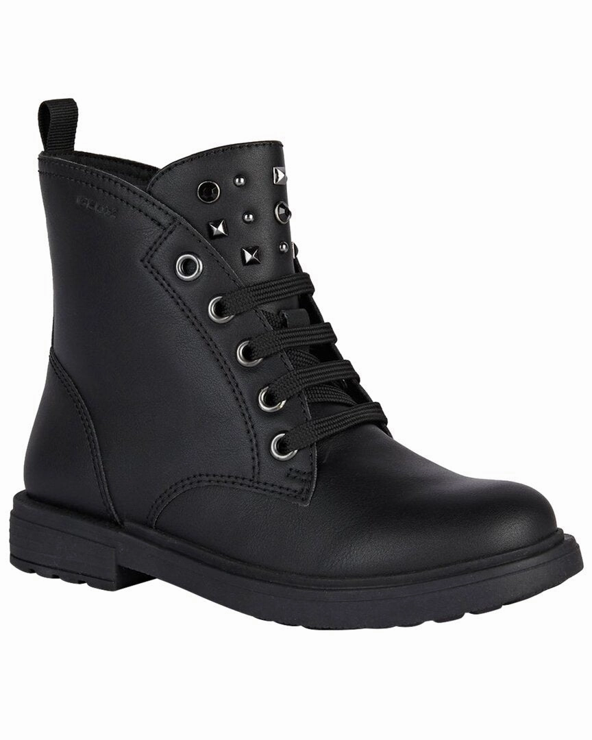 Lightweight Performance Stretchable Collar Geox Eclair Leather Bootie