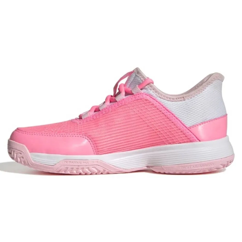 adidas adizero Club Junior Tennis Shoe (Beam Pink/Cloud White)