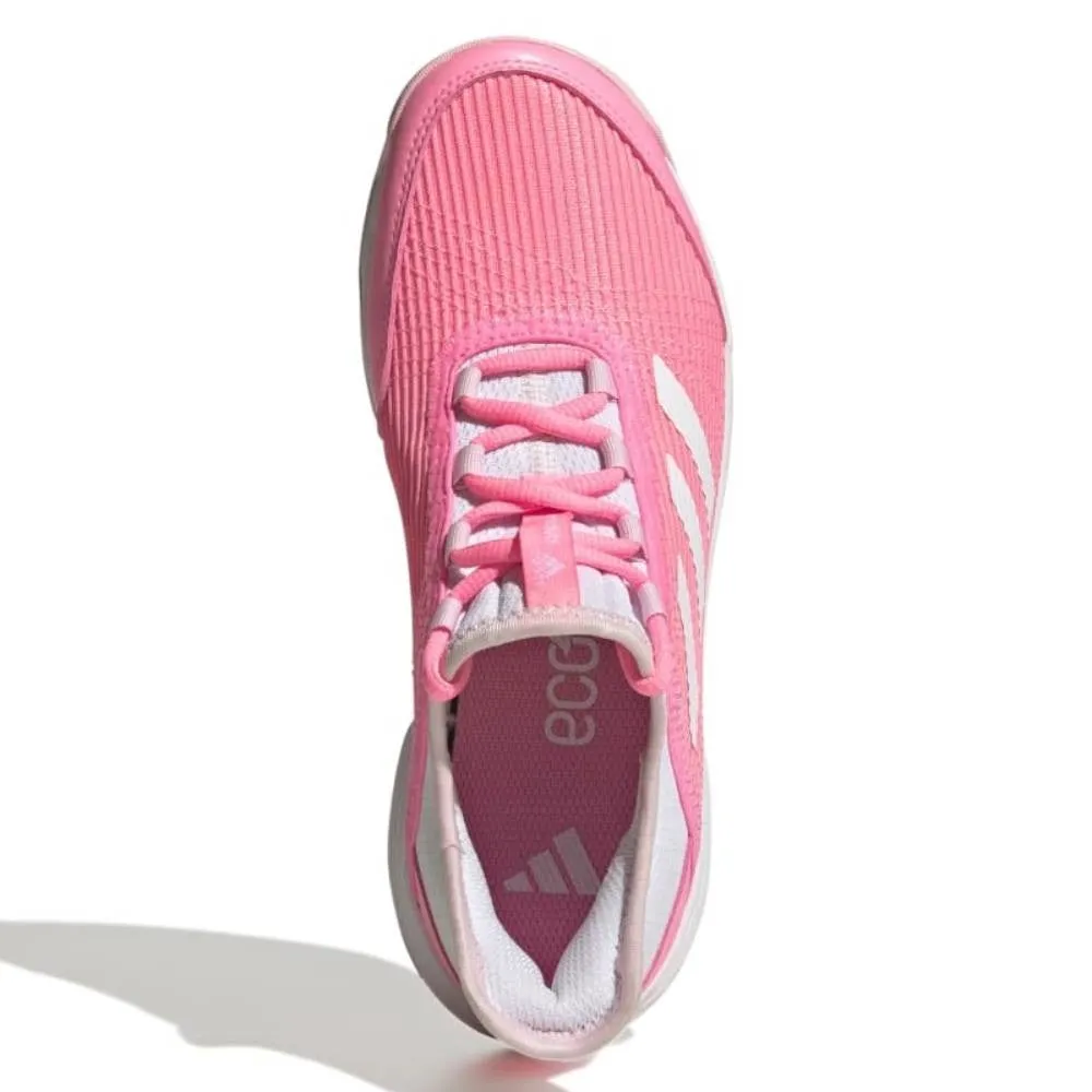 adidas adizero Club Junior Tennis Shoe (Beam Pink/Cloud White)