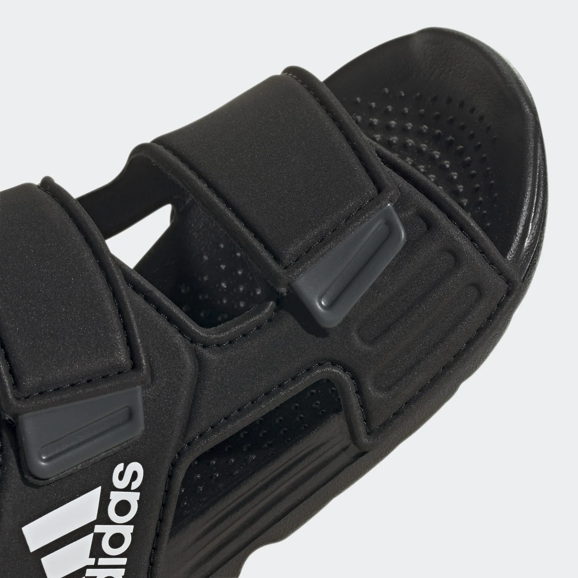 ADIDAS ALTASWIM C GV7802 BLACK /WHITE / GREY KIDS SANDALS
