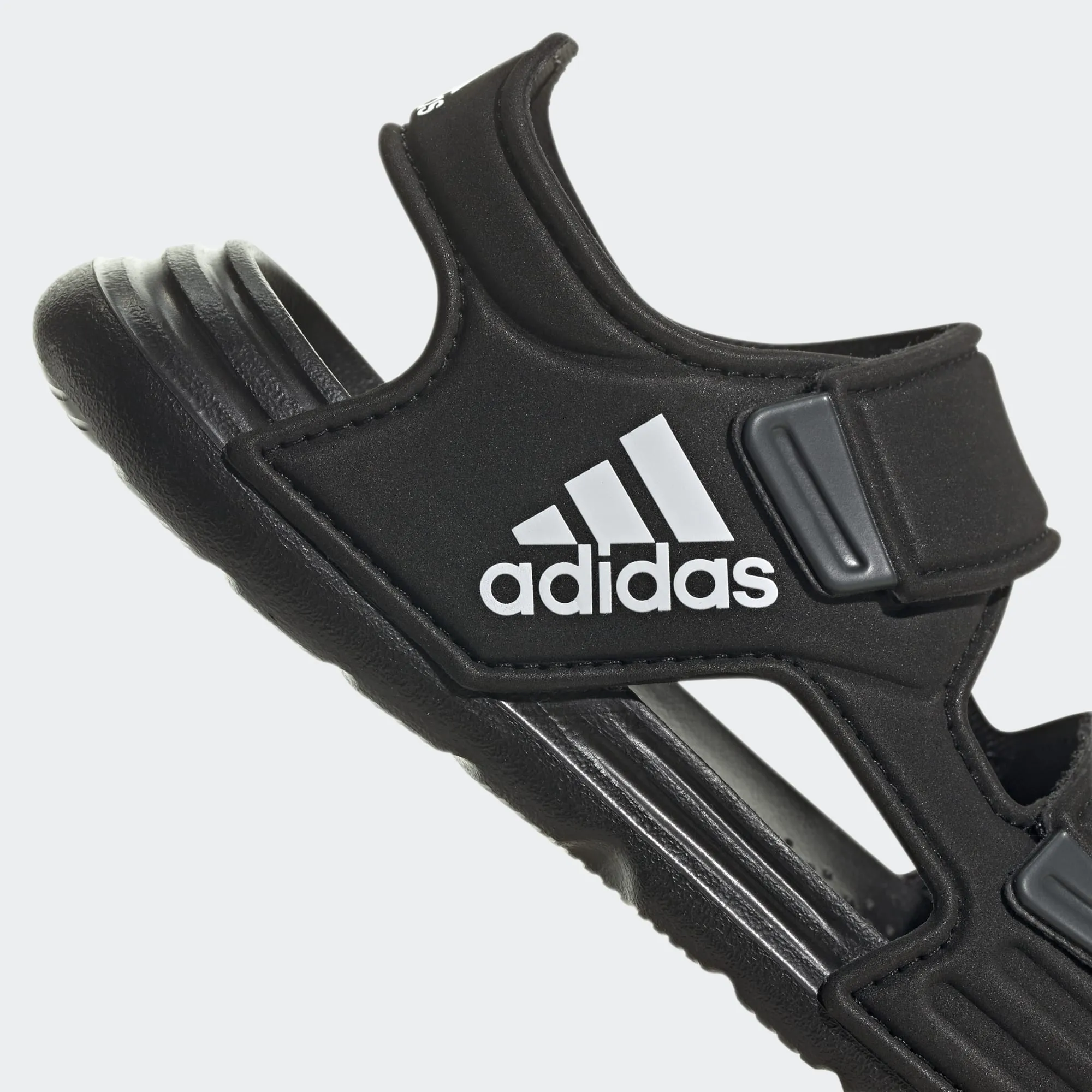 ADIDAS ALTASWIM C GV7802 BLACK /WHITE / GREY KIDS SANDALS