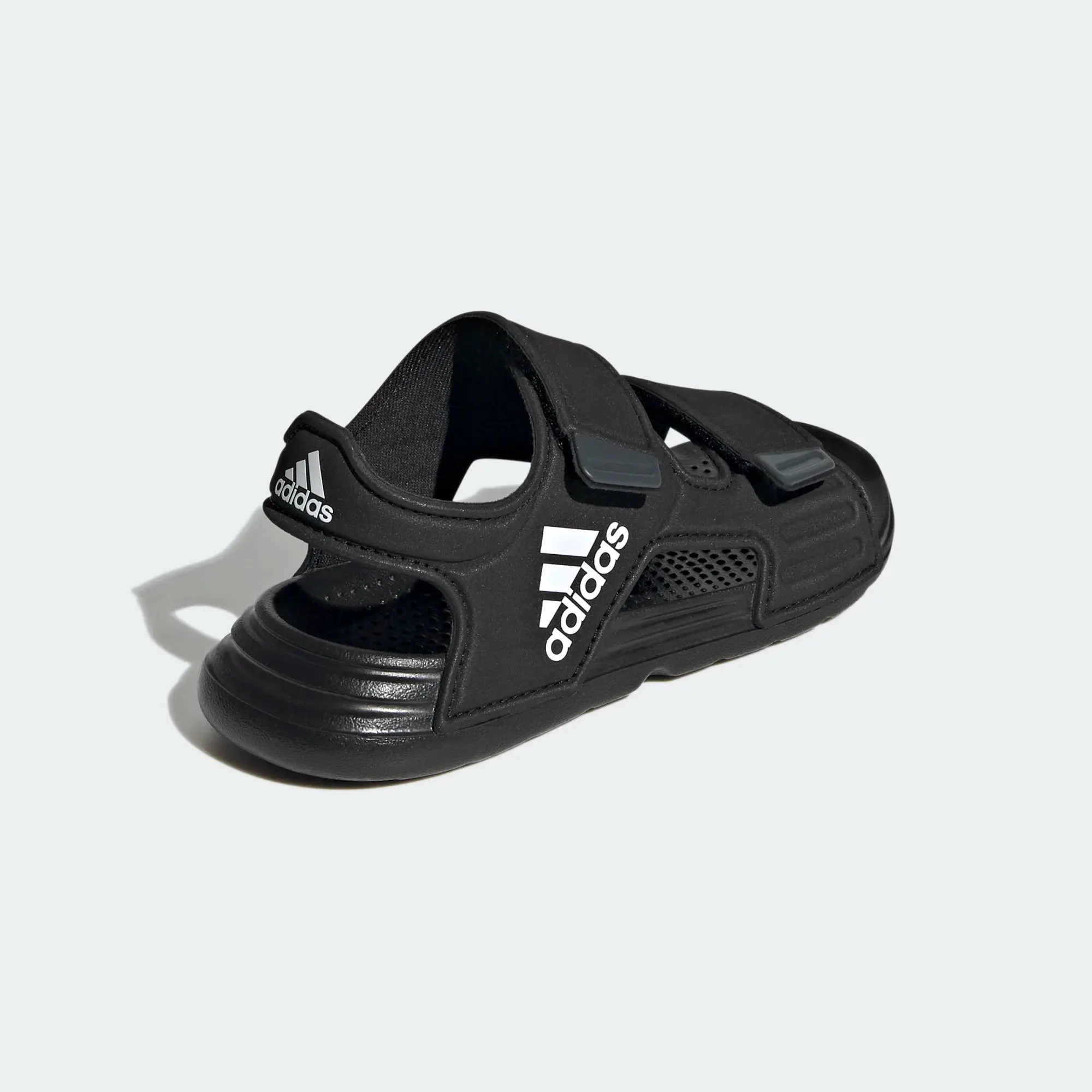 ADIDAS ALTASWIM C GV7802 BLACK /WHITE / GREY KIDS SANDALS