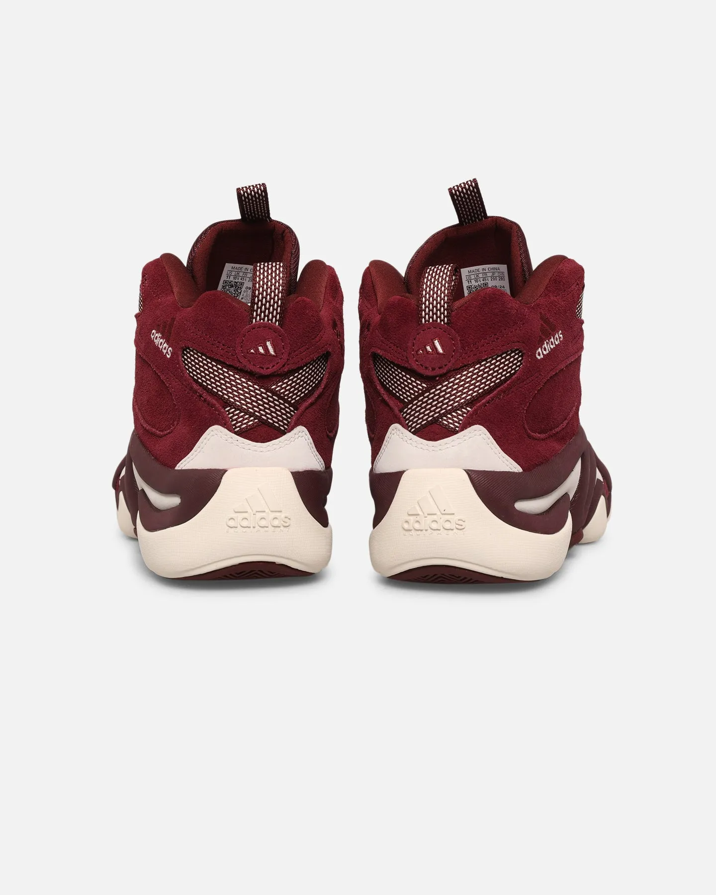 Adidas Crazy 8 Maroon Street Step Side Grip