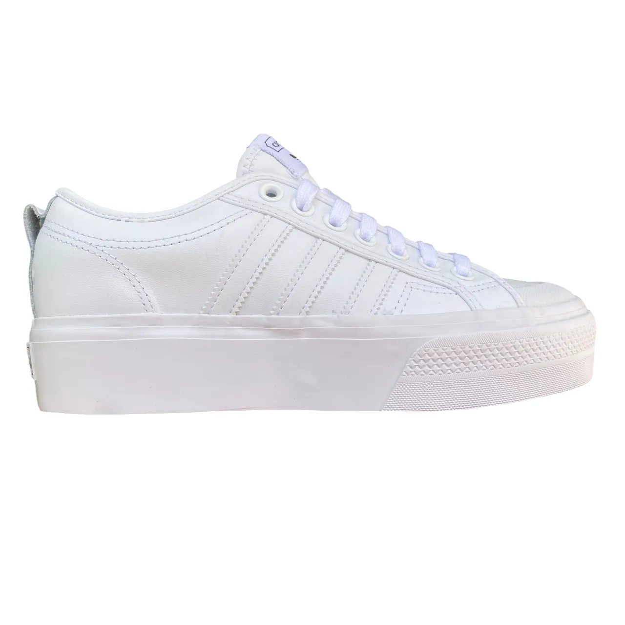 Adidas Nizza Platform FW0265 - Sneakers Bianche con Zeppa per Donna race endurance equipment