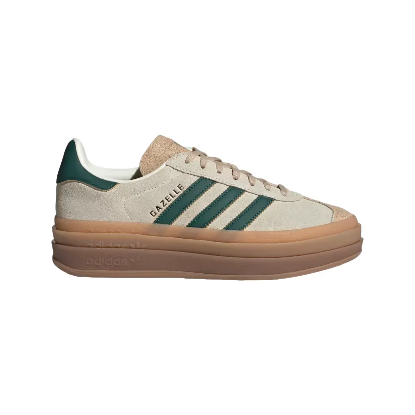 Comfort Last Adidas Originals scarpa sneakers da donna Gazelle Bold ID7056 crema-verde