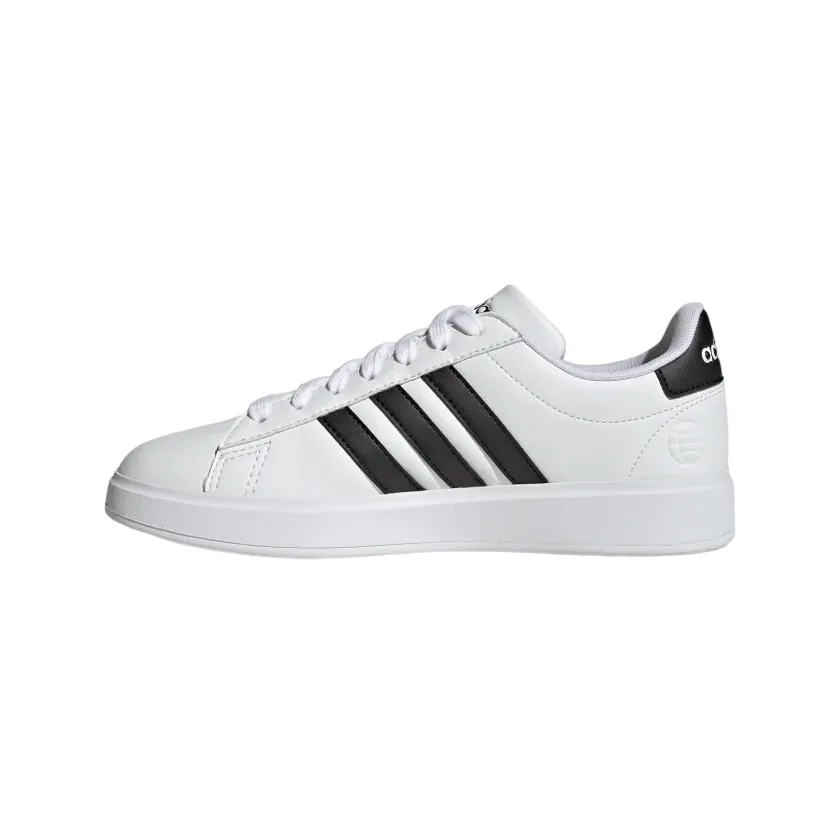 Adidas Scarpa sneakers da donna Grand Court GW9214 white-black Reinforced Achilles Notch