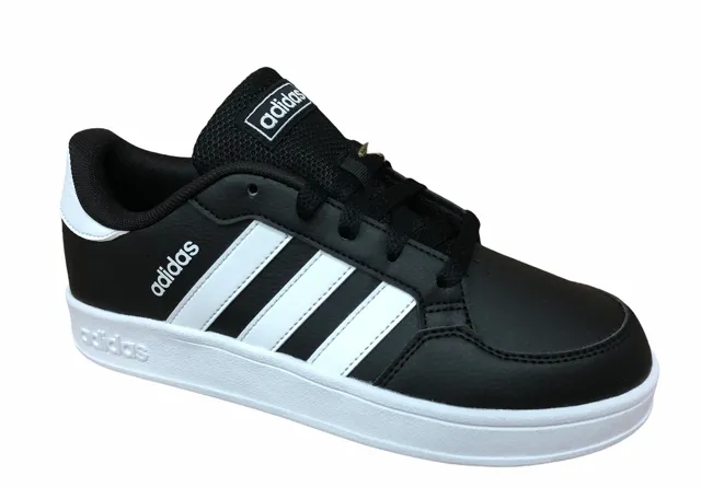 running in different seasons private - label running option Adidas scarpa sneakers da ragazzo Breaknet K FY9507 nero-bianco