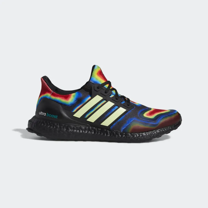 shock - absorbing footwear tread depth Adidas Ultraboost BM Men's Black Primeknit Running Trainers GZ2922