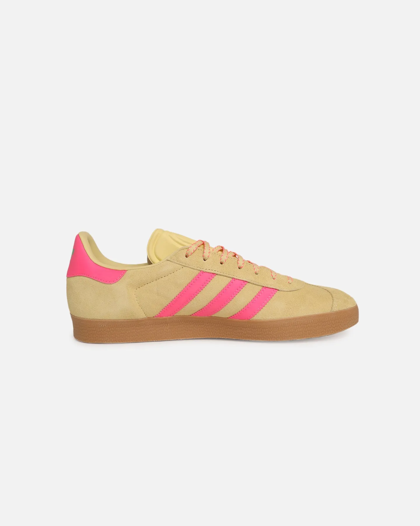 running for a better life AntiFriction Adidas Women's Gazelle Yellow